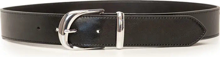 Linea Pelle 35mm Asymmetric Buckle Belt | Nordstromrack | Nordstrom Rack