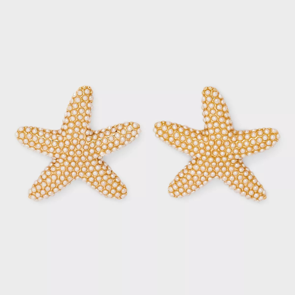 Post Starfish Stud Earrings - A New Day™ Gold | Target