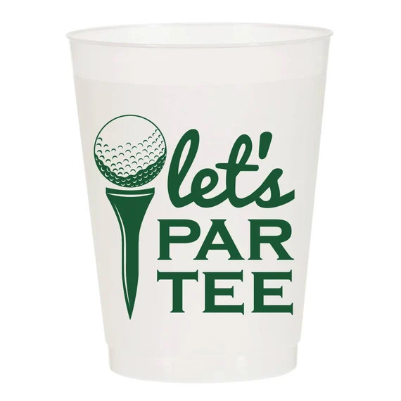 Golf Cups - Golf Gifts for Men - Golf Gifts for Women - Disposable Cups - Par Tee Time - Golf Par... | Etsy (US)
