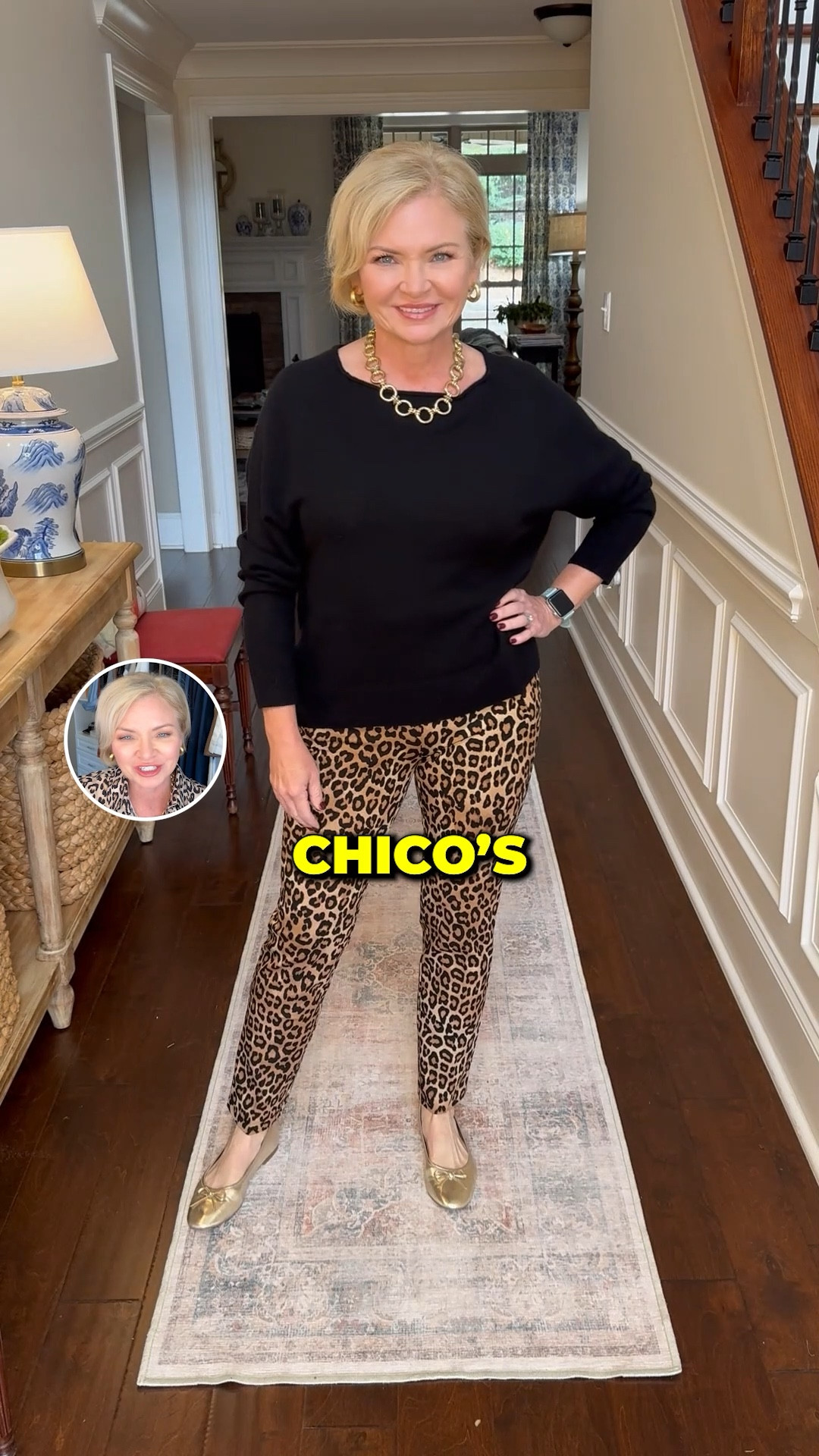 I can't get enough leopard print this Fall!  Here are 3 ways to style this trend in your Fall/Winter wardrobe. 
These outfits would be great for Thanksgiving, too!  I'm wearing the leopard pants in 00, black sweater in Small, leopard blouse in 0.5, jeans in 27 and corduroy pants in 27.

Fall outfits
Thanksgiving outfits
Fashion over 50
Leopard print 
Midlife fashion
Suede bag
Suede boots

#fashionover50
#thanksgivingoutfit
#falltrends
#leopardprint
#styleover50


#LTKStyleTip #LTKVideo #LTKSeasonal