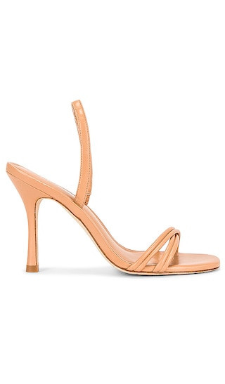 Larroude The Annie Sandal in Tan. - size 7.5 (also in 6) | Revolve Clothing (Global)
