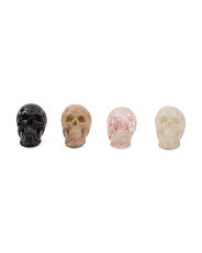4pc 3.75in Resin Skulls | Marshalls