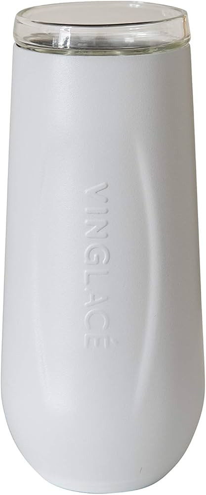 Vinglacé Stainless Steel Stemless Champagne Flute- Insulated Sparkling Wine Tumbler with Glass I... | Amazon (US)