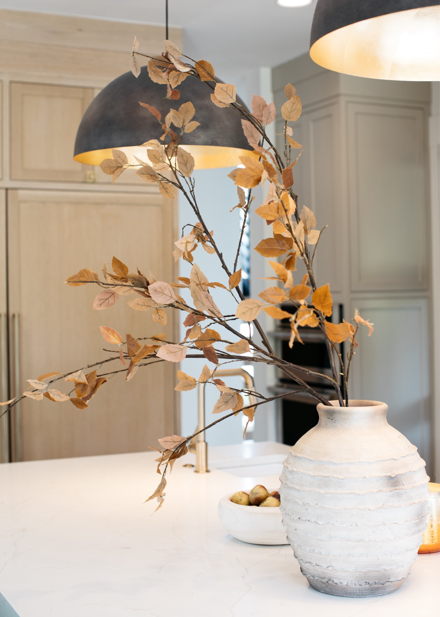 I love the lifted dimension on this textured vase. I used two branches to style this piece.

#LTKStyleTip #LTKHome #LTKSeasonal