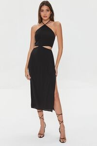 Cutout Halter Midi Dress | Forever 21 (US)