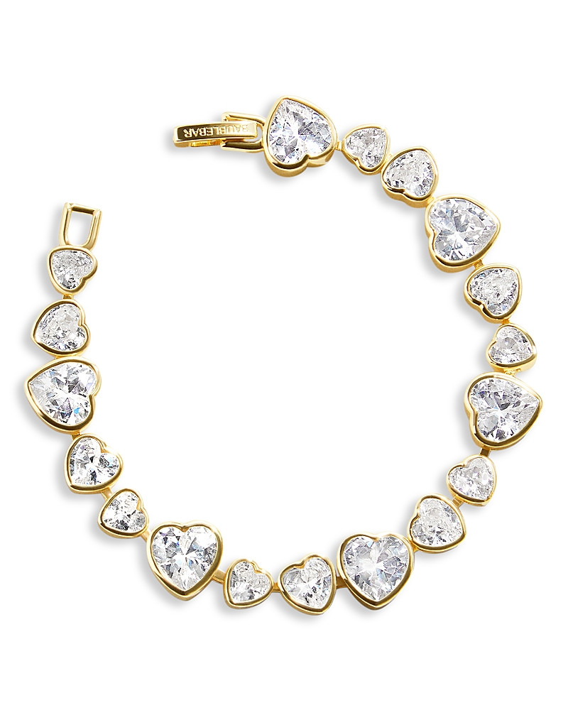 Baublebar Zadie Cubic Zirconia Heart Tennis Bracelet | Bloomingdale's (US)