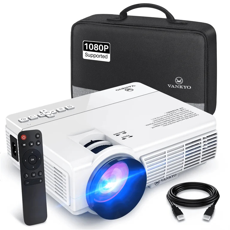 VANKYO Leisure 3 1080P Supported Mini Projector with 65000 Hours Lamp Life, LED Portable Projecto... | Walmart (US)