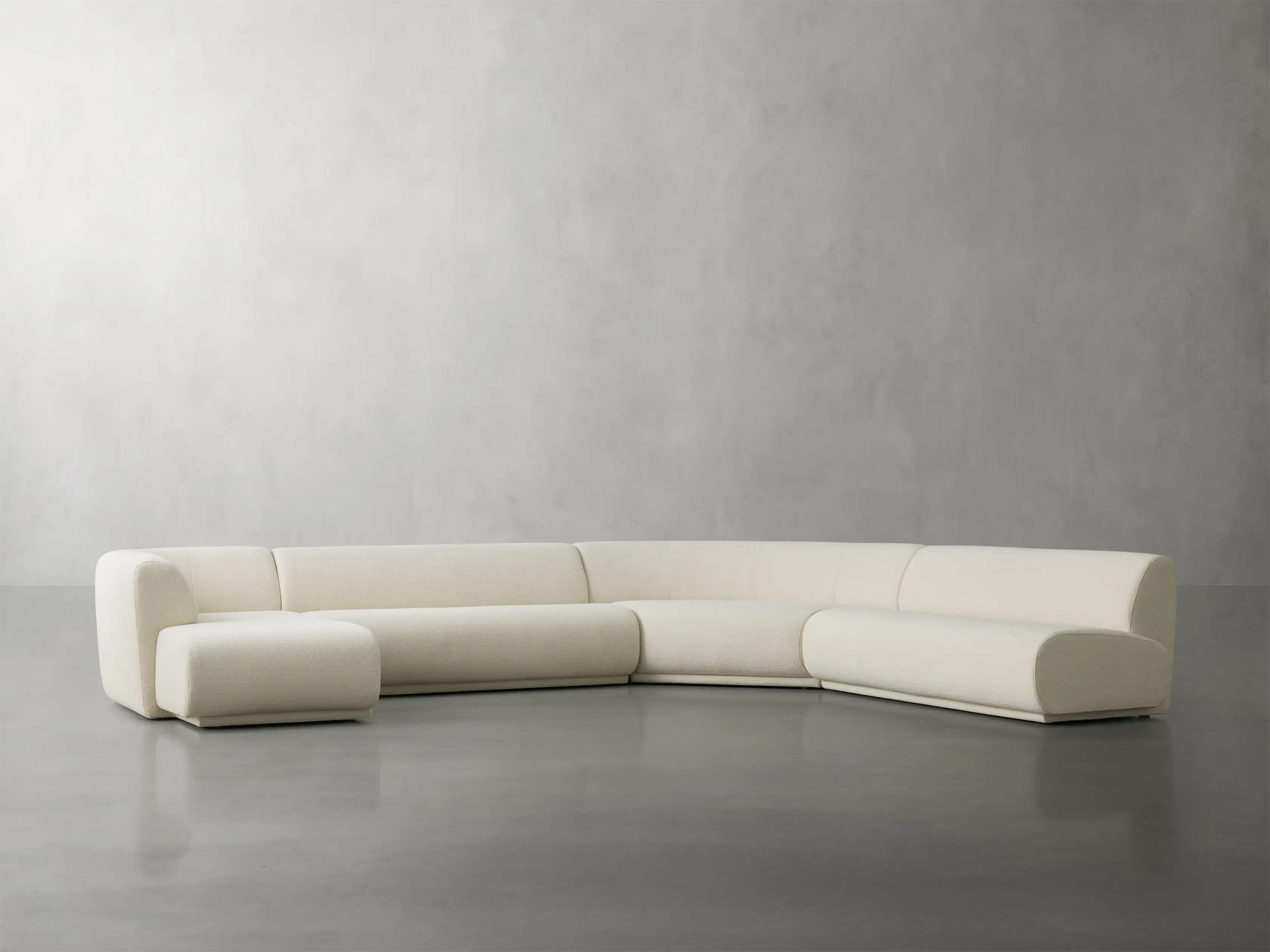 Gianni Four Piece Chaise Sectional | Arhaus