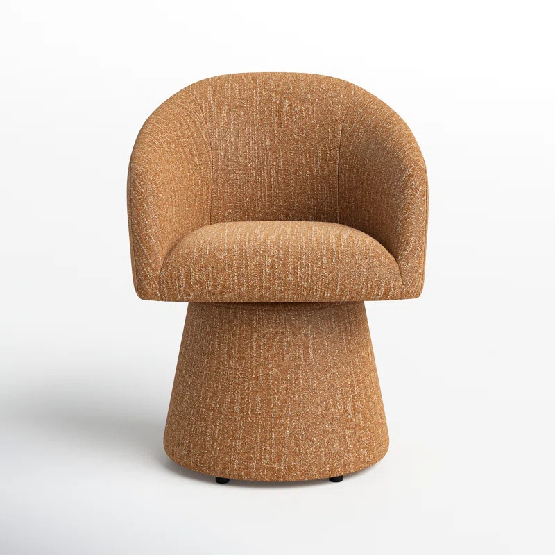 Kyo Chenille Upholstered Barrel Chair | Wayfair North America