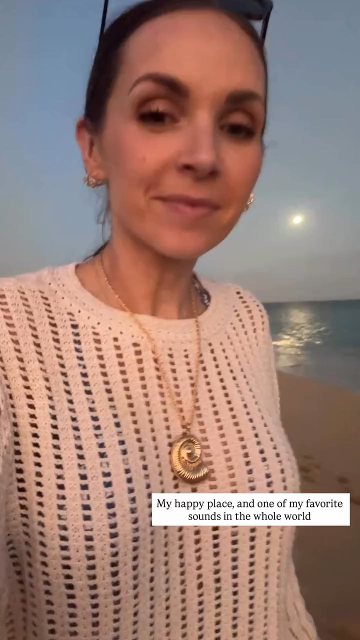 Beach stroll! This @target sweater is perfect to throw on! 

#LTKTravel #LTKdayinmylife