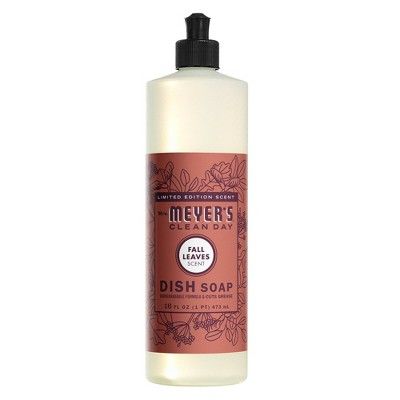 Mrs. Meyer's Clean Day Dish Soap - Fall Leaves - 16 fl oz | Target