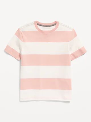 Softest Short-Sleeve Striped T-Shirt for Boys | Old Navy (CA)