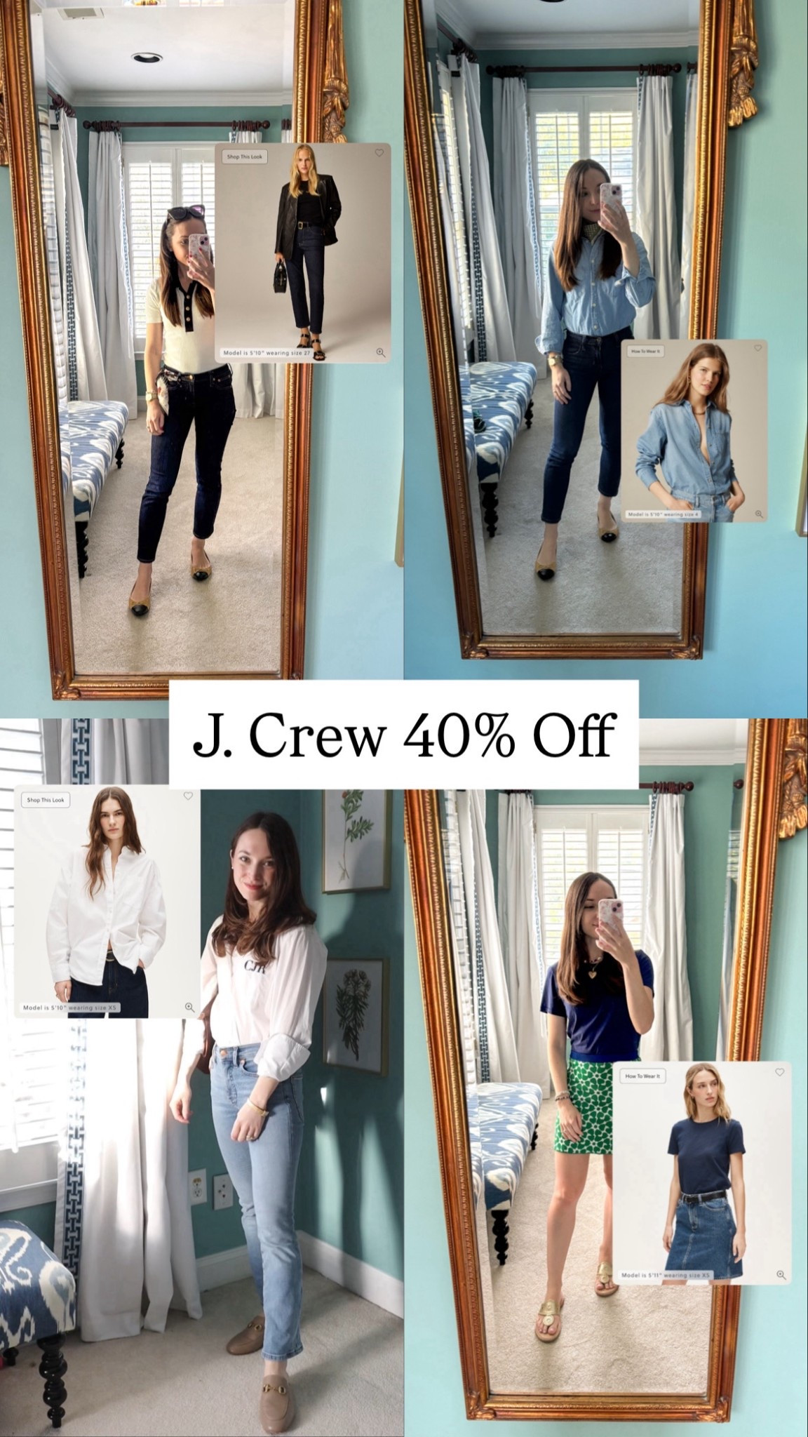 @jcrew 40% off event! There’s so many great picks on sale, but here’s 4 that I’ve had for a while and love!