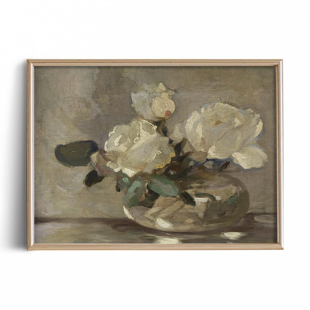 Farmhouse Still Life Picture Living Room - 11 x 14 Art Print- Rustic Vintage Decor for Bedroom - ... | Amazon (US)