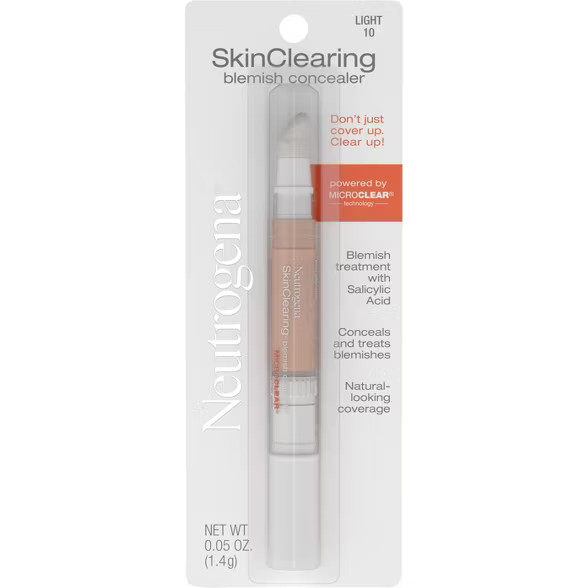Neutrogena Skin Clearing Blemish Concealer with Salicylic Acid - 0.05oz | Target