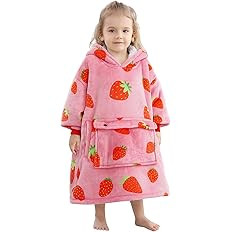 Narecte Kids Blanket Hoodie Wearable Kids,Toddler Toddler,Oversized Sweatshirt Birthday Gifts for... | Amazon (US)
