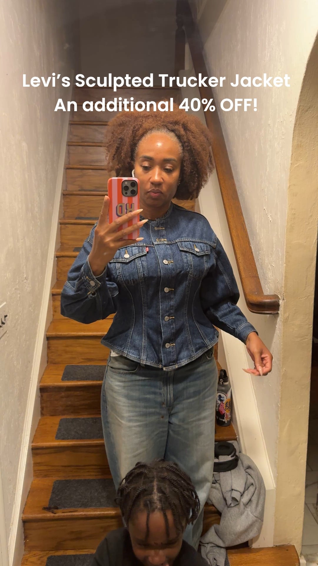 Does Levi’s sculpted trucker jacket is a must have! It’s a timeless piece and one that is going to elevate your fall and winter wardrobes. It’s on sale now for an additional 40% off. I’m 5 foot eight 175 wearing a size large.

#LTKStyleTip #LTKOver40 #LTKSaleAlert