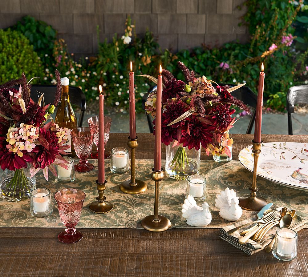 Booker Taper Candleholders | Pottery Barn (US)