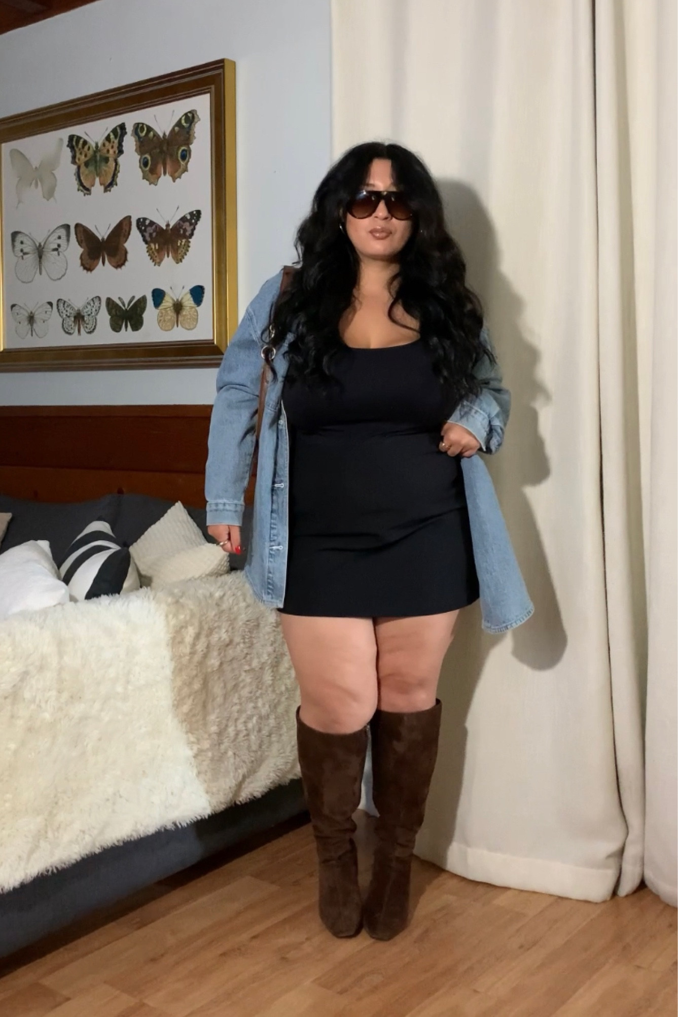 Fall Outfit Inspo
Wearing a size 1X on the skirt and wide calf in the boots 
The jacket is an old buy from Abercrombie but I linked a similar one.

#LTKStyleTip #LTKMidsize #LTKPlusSize
