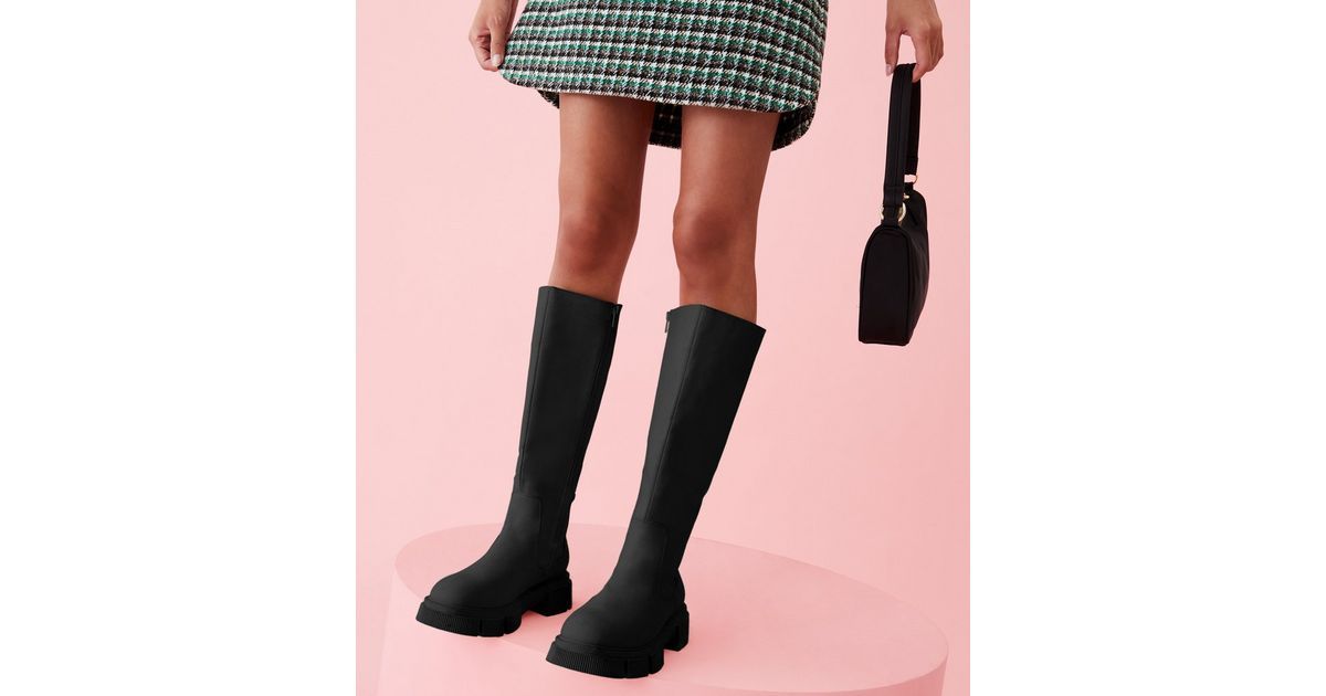 Wear your Way Black Chunky Boots
						
						Add to Saved Items
						Remove from Saved Items | New Look (UK)