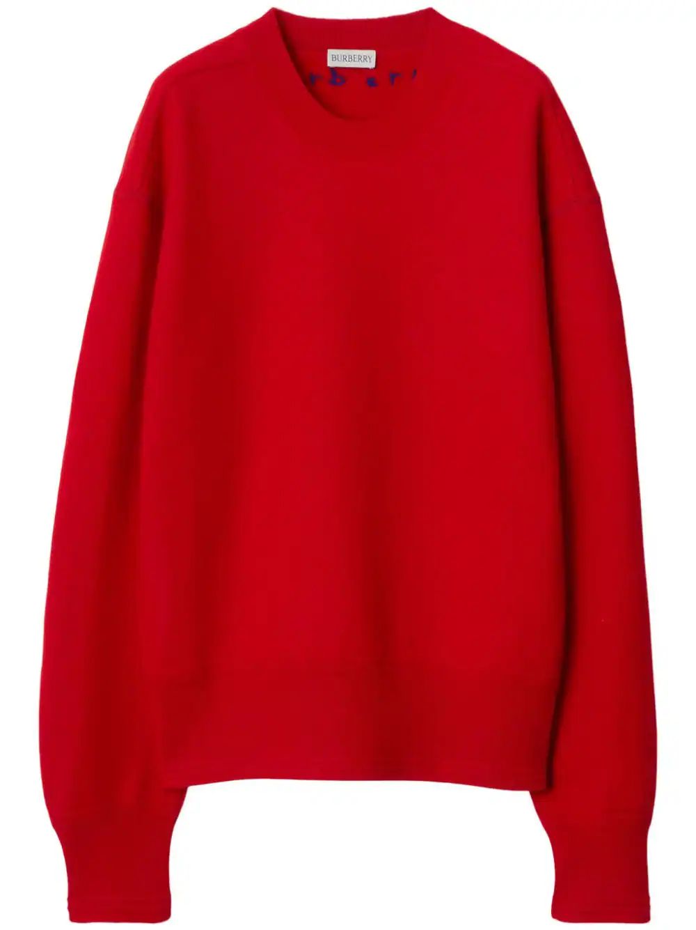 Burberry crew-neck Wool Jumper - Farfetch | Farfetch Global