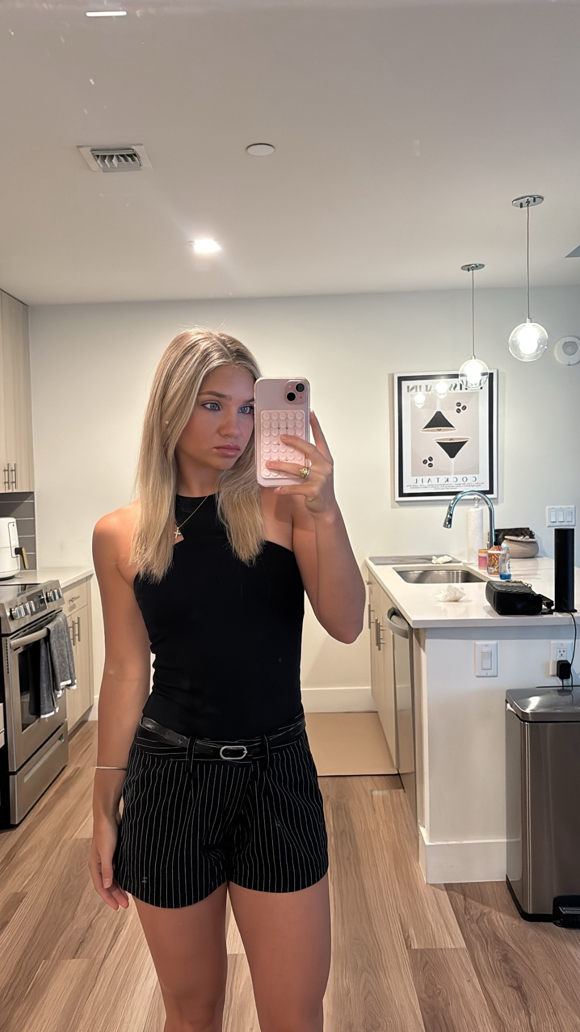 Pinstripe black shorts #workoutfit #minishorts fortless chic in pinstripes ✨ These black mini shorts are giving boss energy meets off-duty vibes 👏 Perfect for dressing up with heels or keeping it cool with sneakers. A closet essential you’ll wear on repeat! 🖤 #PinstripePerfection #OOTDInspo #LTKstyle #ChicAndComfy #StreetStyleEdit #LTKfit #WardrobeStaples #StyleGoals #EffortlessVibes #ViralStyle”

#LTKBeauty #LTKFindsUnder100 #LTKStyleTip