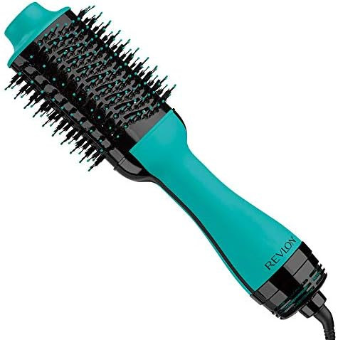 REVLON One Step Hair Dryer And Volumizer Hot Air Brush, Teal | Amazon (US)