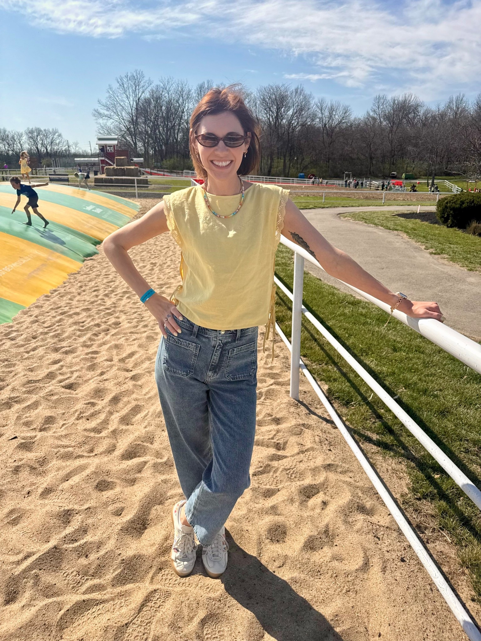 This butter yellow tank from @Target is so cute! The details are so femine and pretty 

Target style | spring fashion | trending tips | Target finds | Target denim | millennial mom outfit | trendy mom look | casual spring mom outfit 

#LTKmomlife #LTKSeasonal #LTKootd