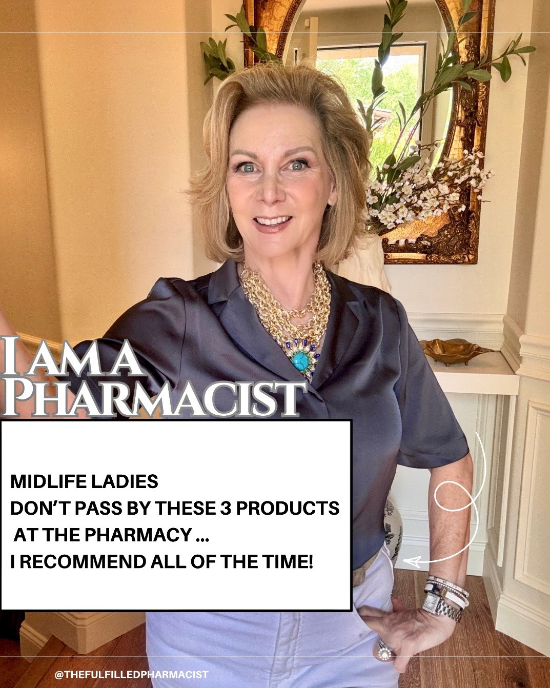 Midlife ladies-don’t pass by these 3 pharmacy products . I recommend them all of the time! 

✨ Fluctuating estrogen can cause more migraine headaches. BC powders or Goody’s powders absorb right into your bloodstream alleviating headaches quickly. I gave up using migraine medications several years ago after being introduced to these powders. 

✨ Decreased estrogen can also increase muscle aches and soreness. Theraworx with magnesium and herbs make this product a winner. 

✨Our collagen decreases by 50% in our 50’s. If you are like me and forget to use collagen powders, check out Biosil with CH- OSA that allows your body to produce its own collagen.

✨Bonus- Prelief- I get such positive feedback on this product that helps reduce acid and is helpful for overactive bladder, painful bladder and digestive issues. 

This post is informational only and not medical advice. Check with a medical professional before starting any new supplement routine. 

Follow along for more pharmacist inspired midlife and menopause information!

#LTKselfcare #LTKOver40