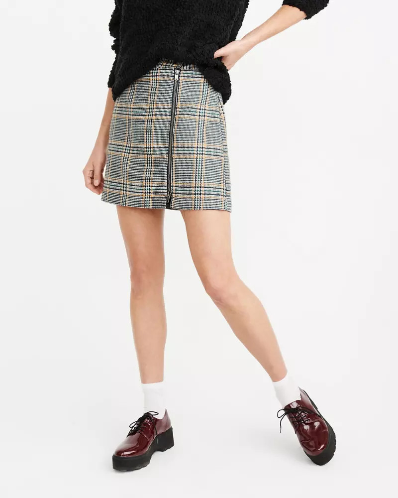 Plaid Mini Skirt | Abercrombie & Fitch US & UK