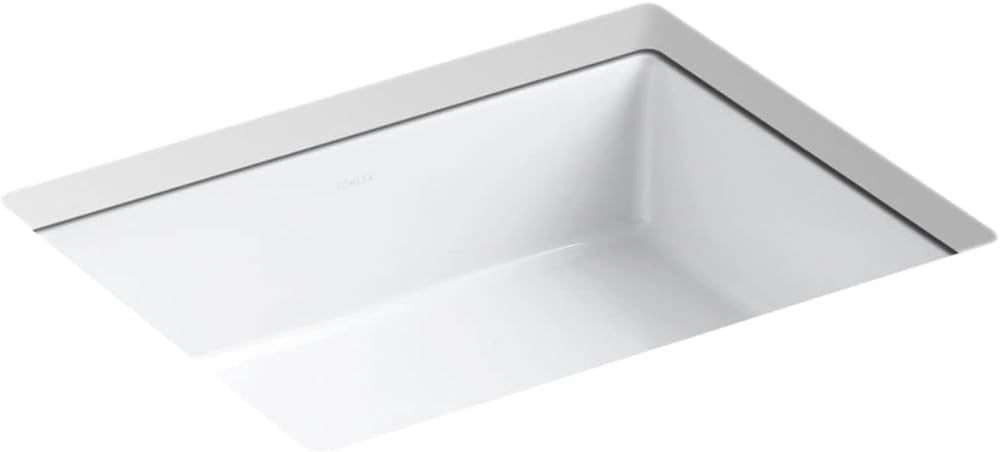 KOHLER K-2882-0 Verticyl Undermount Bathroom Sink, White | Amazon (US)