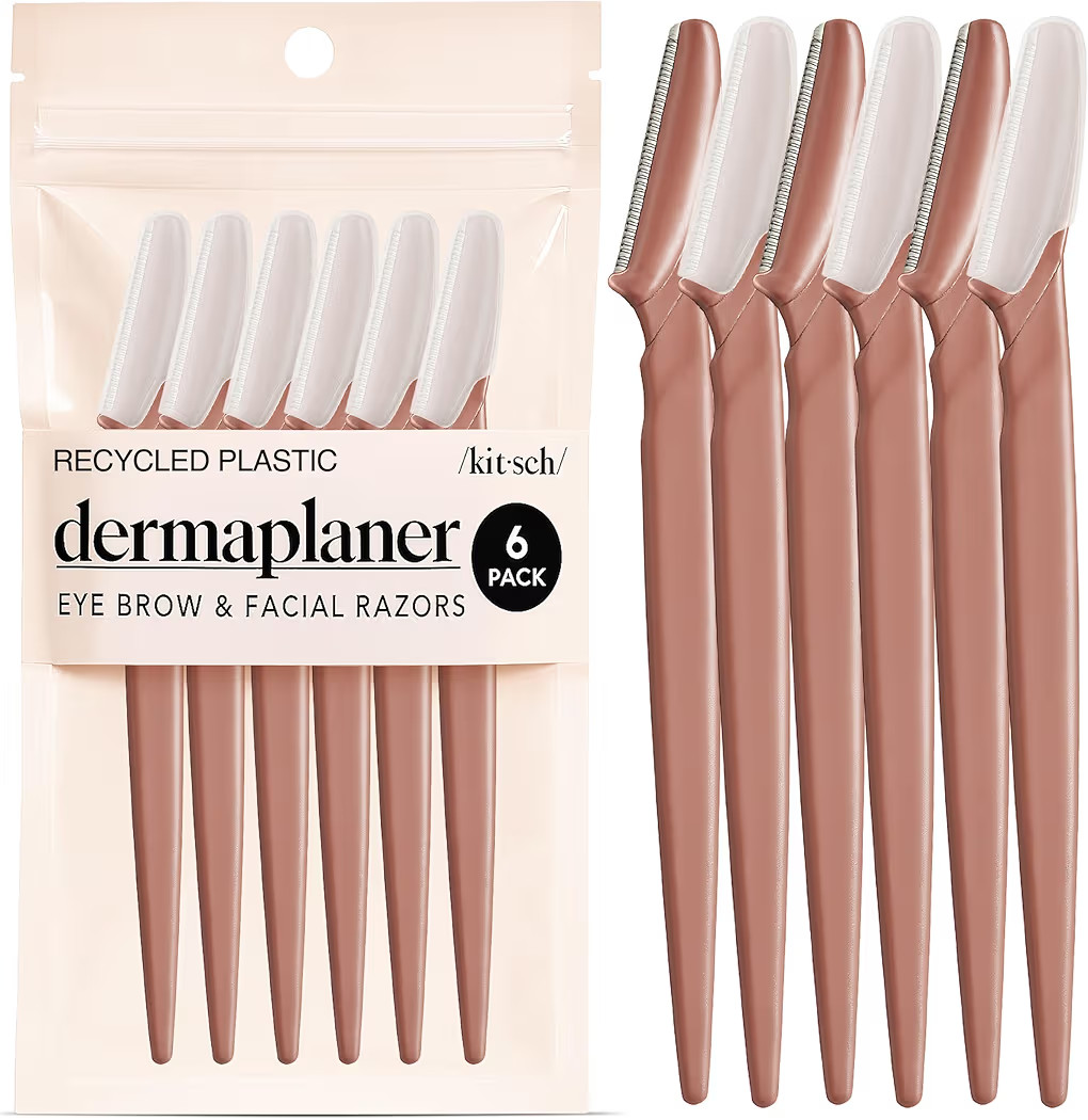 Amazon.com: Kitsch Dermaplane Razor for Women Face – Face Razors for Women & Men, Eyebrow Trimm... | Amazon (US)