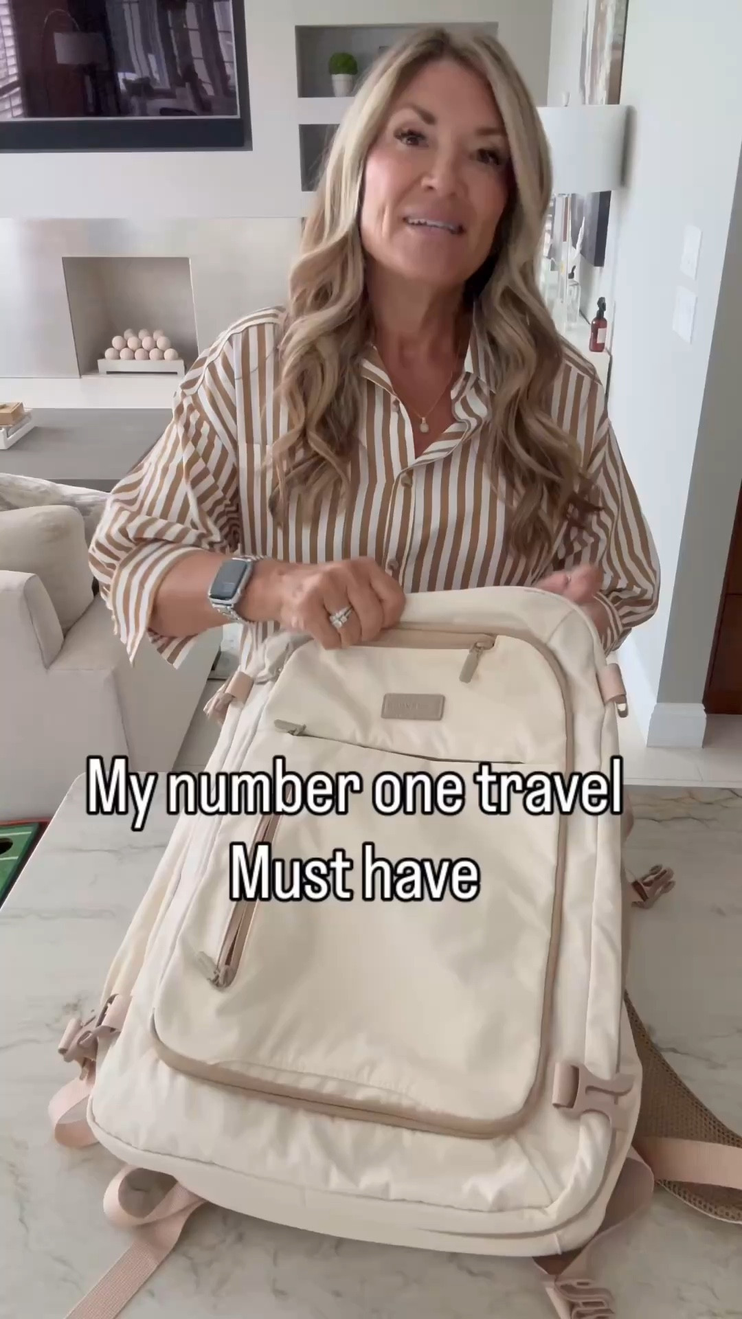 Travel backpack that fits as much as a carryon suitcase  

#LTKTravel #LTKmomlife