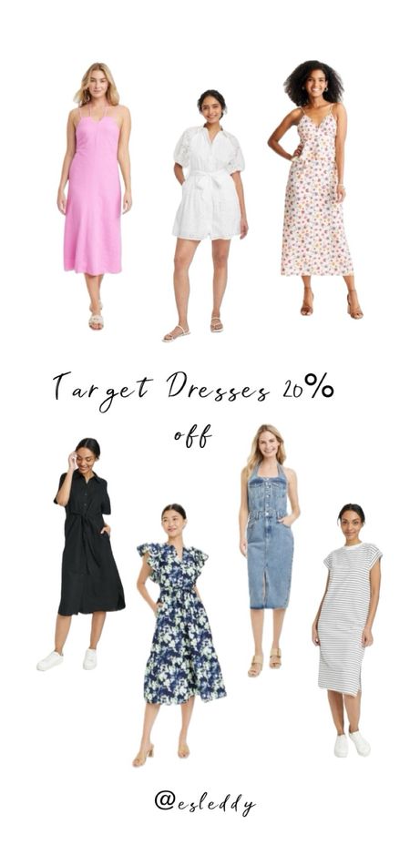 Target dresses 20% off 

Easter dresses - Work dresses - Vacation dresses - Denim dress

#LTKsalealert #LTKworkwear #LTKfindsunder50