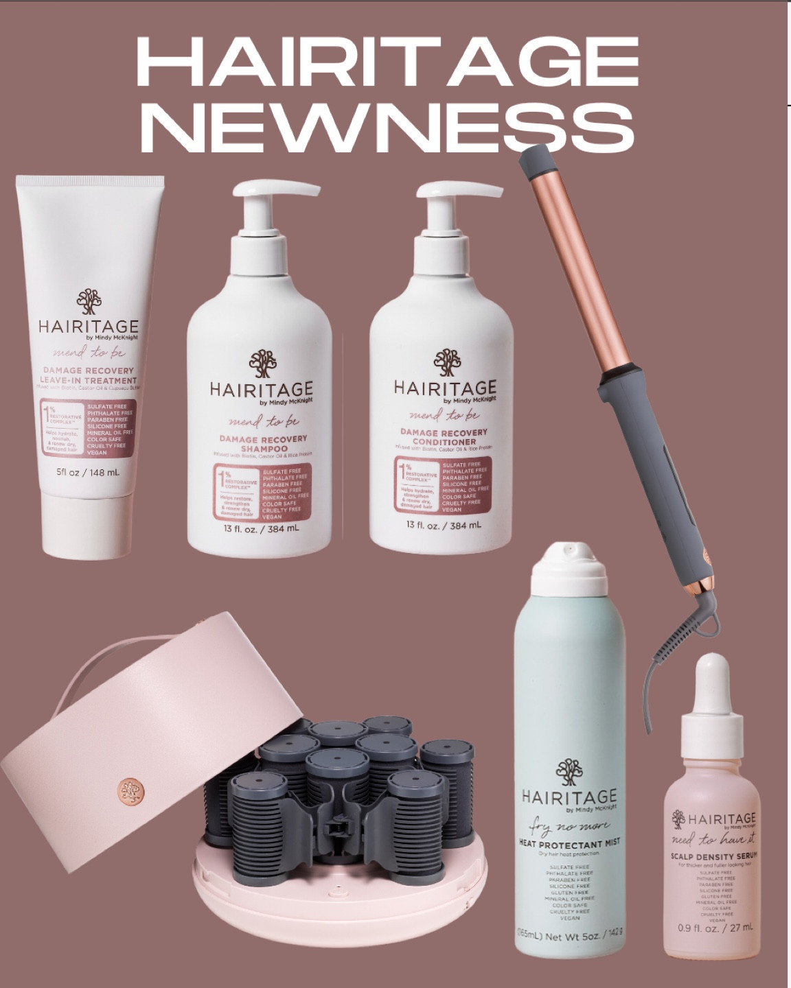 New products are here! Seriously been waiting for these for so long and now y’all can finally try my new line up of products! Hair rollers and hair wand have been highly requested and I’m pumped to give them to y’all! 

#LTKstyletip #LTKfindsunder50 #LTKbeauty