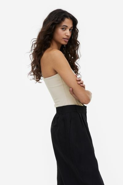 One-shoulder Thong Bodysuit | H&M (US + CA)