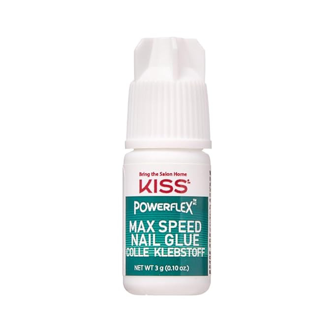 KISS PowerFlex Maximum Speed Nail Glue for Press On Nails, Super Strength Flex Formula Nail Adhes... | Amazon (US)