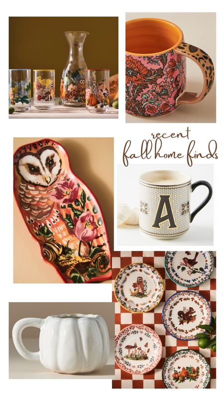 Fave anthro fall finds🍂 buy one for yourself and one for a friend😍

#LTKhome #LTKSeasonal #LTKGiftGuide