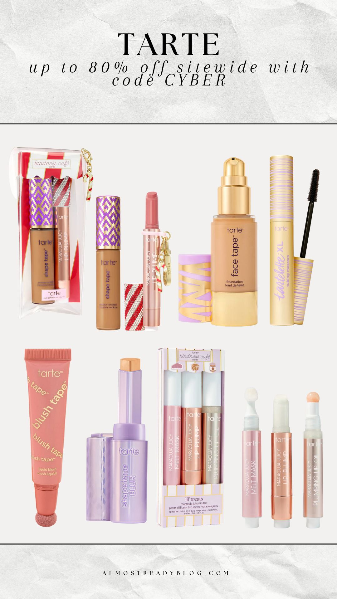 Up to 80% off Tarte sitewide with code CYBER 💕

cyber week, sale alert, gifts for her, finds under 100, new arrivals, gift set, cyber week sale, foundation, concealer, maracuja juicy lip, amanda west 

 #LTKCyberWeek #LTKFindsUnder50 #LTKBeauty
