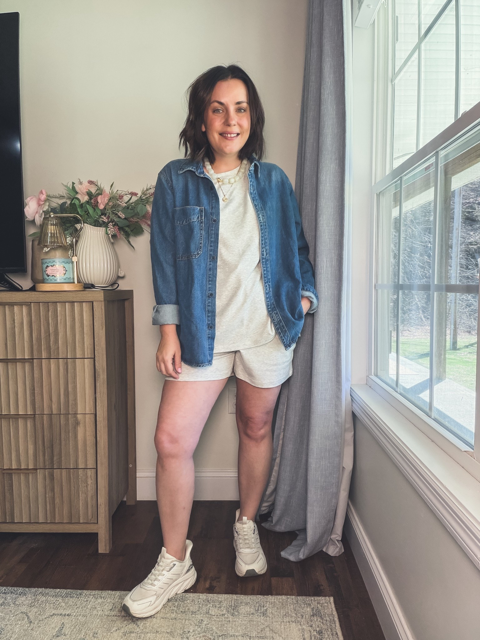 The perfect mom fit for those hot summer days. Summer 2026 outfits. 

#LTKSeasonal #LTKOver40 #LTKmomlife