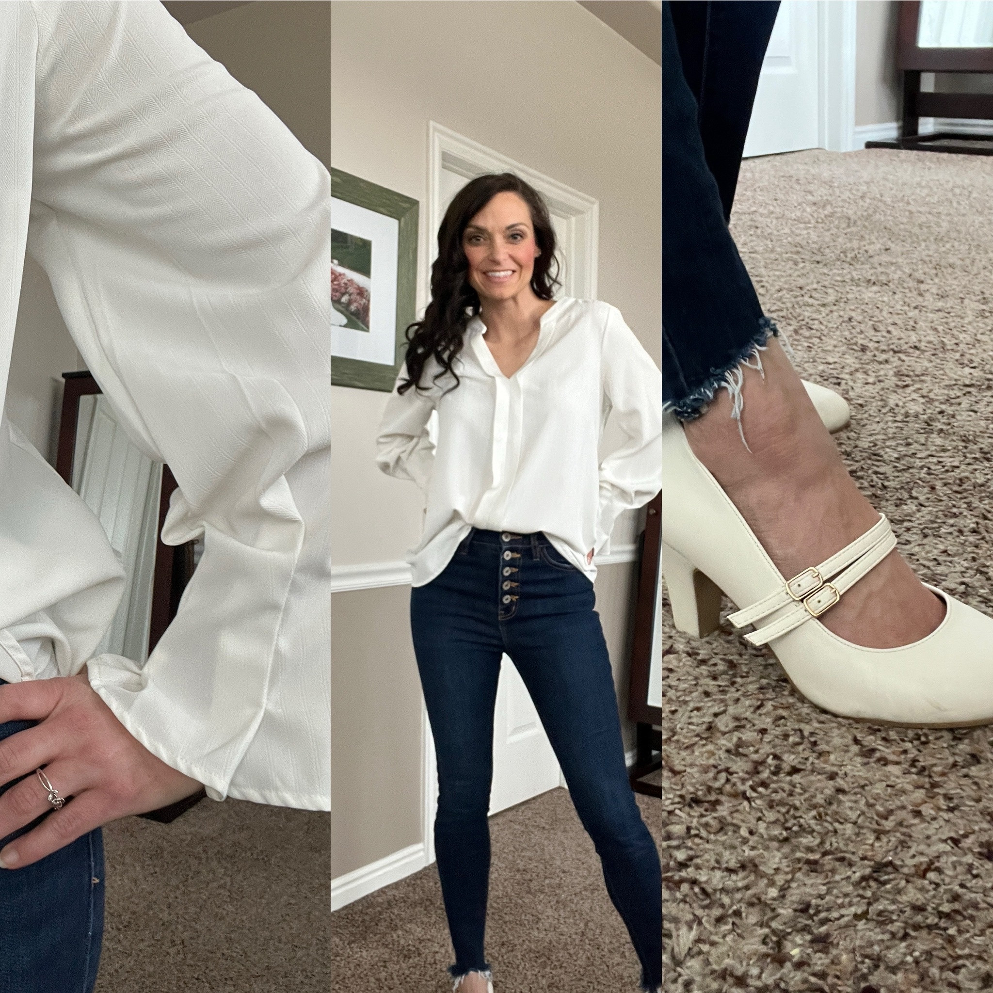 Simple but stunningly cute WHITE CUTENESS FOR SPRING!

#LTKfindsunder50 #LTKshoecrush #LTKstyletip
