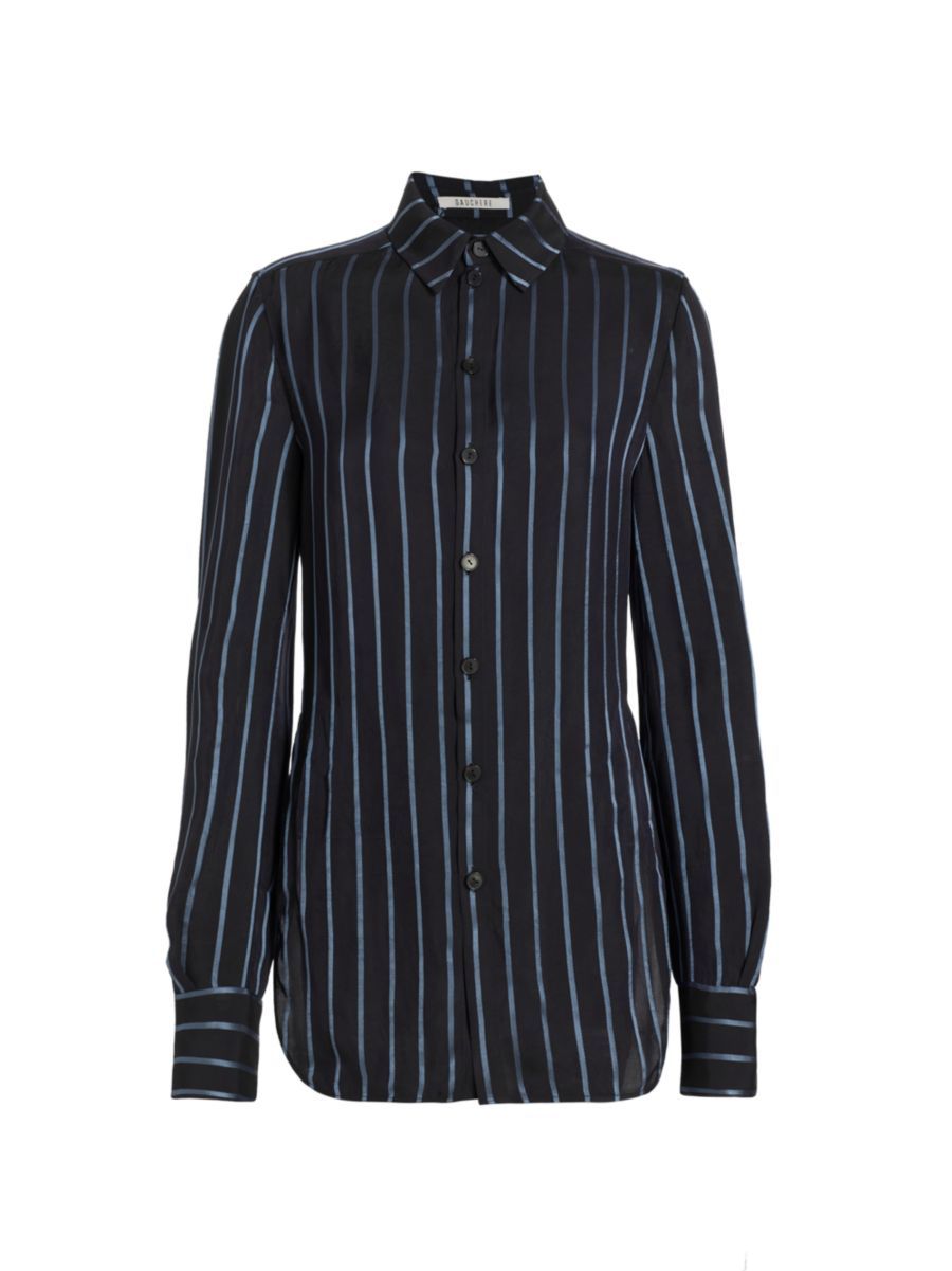 Striped Formfitting Shirt | Saks Fifth Avenue