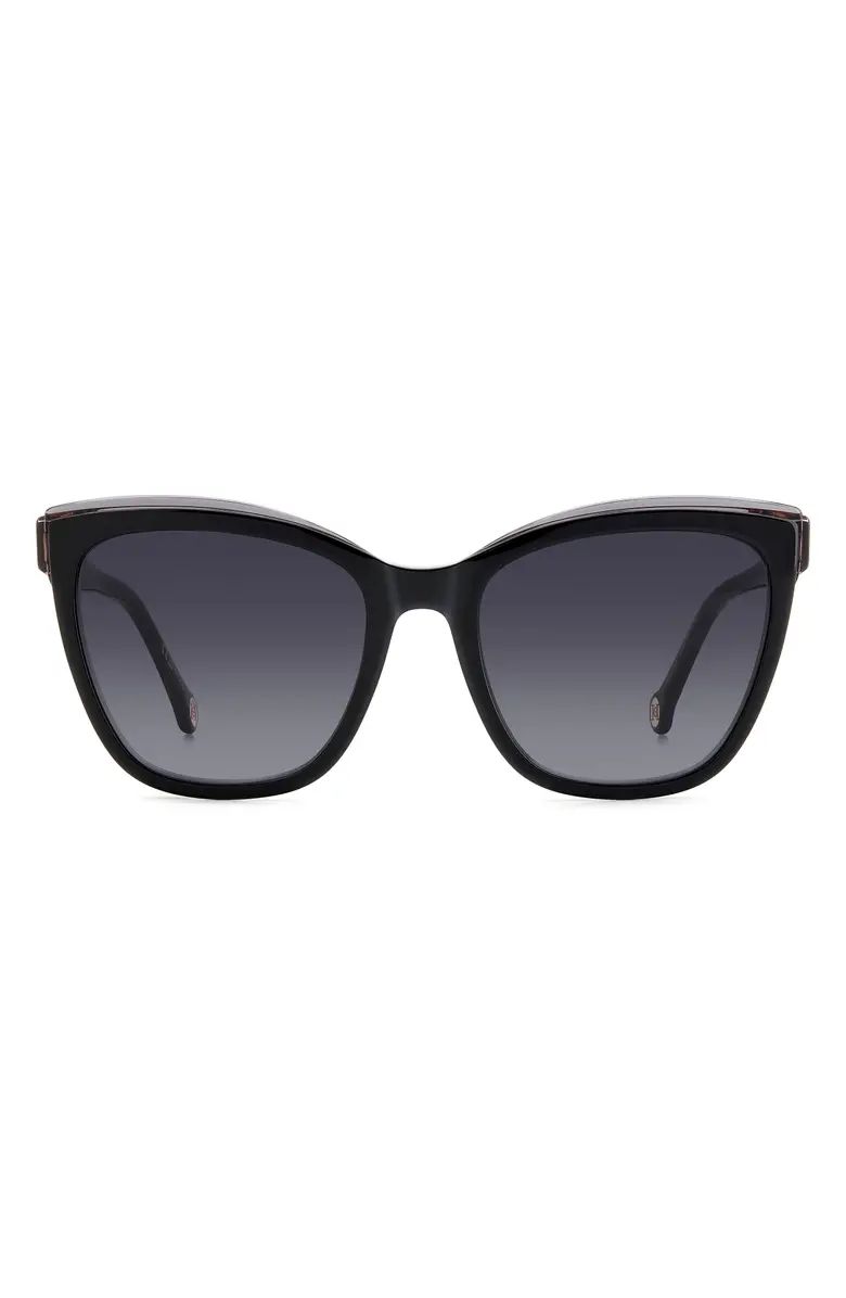 Carolina Herrera 55mm Cat Eye Sunglasses | Nordstrom | Nordstrom