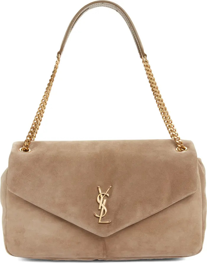 Large Calypso Suede Shoulder Bag | Nordstrom