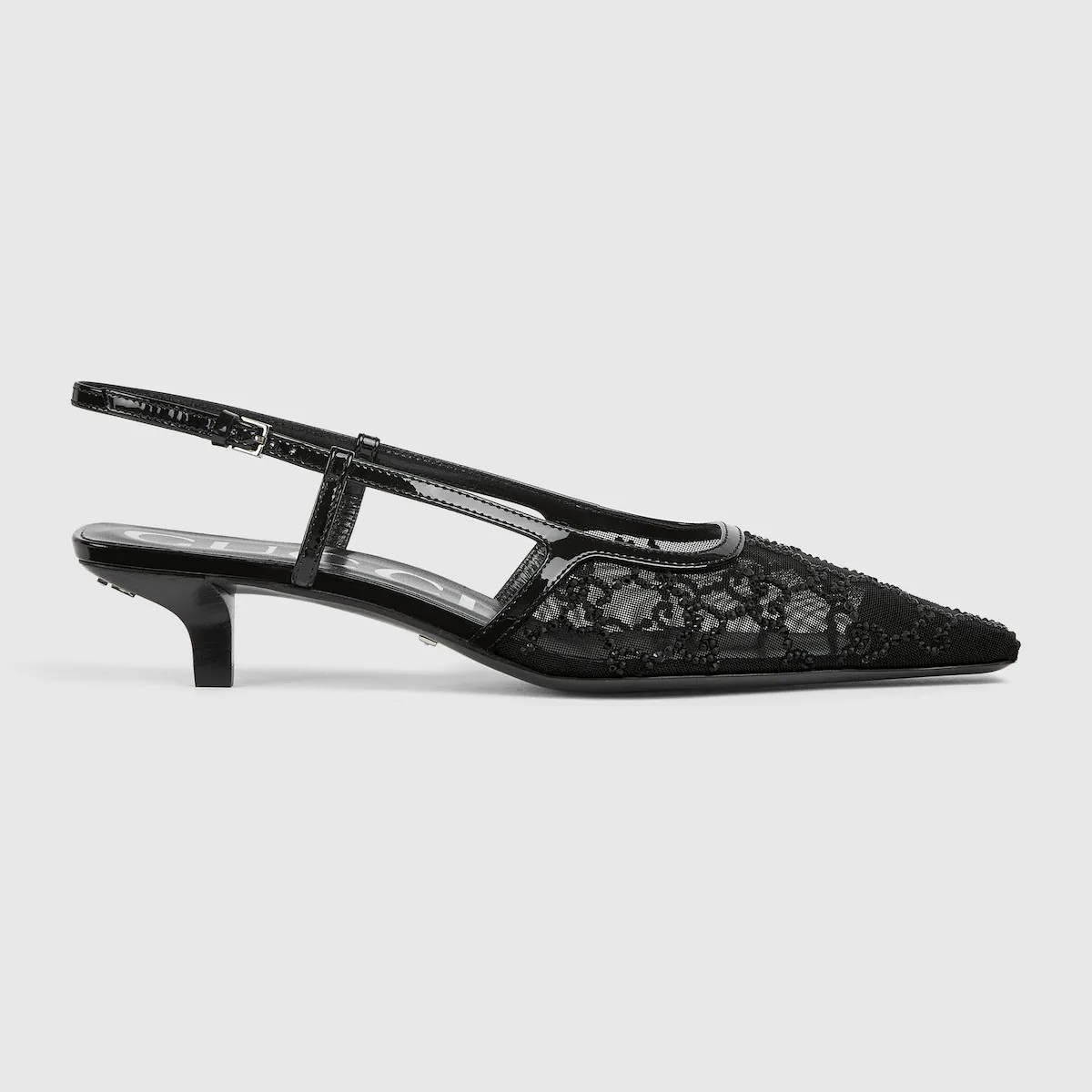 Gucci - Women's GG crystal slingback pump | Gucci (US)