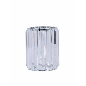 Style Selections 6-in x 5-in Cylinder Crystal Vanity Light Shade with 2-1/4-in fitter | Lowe's