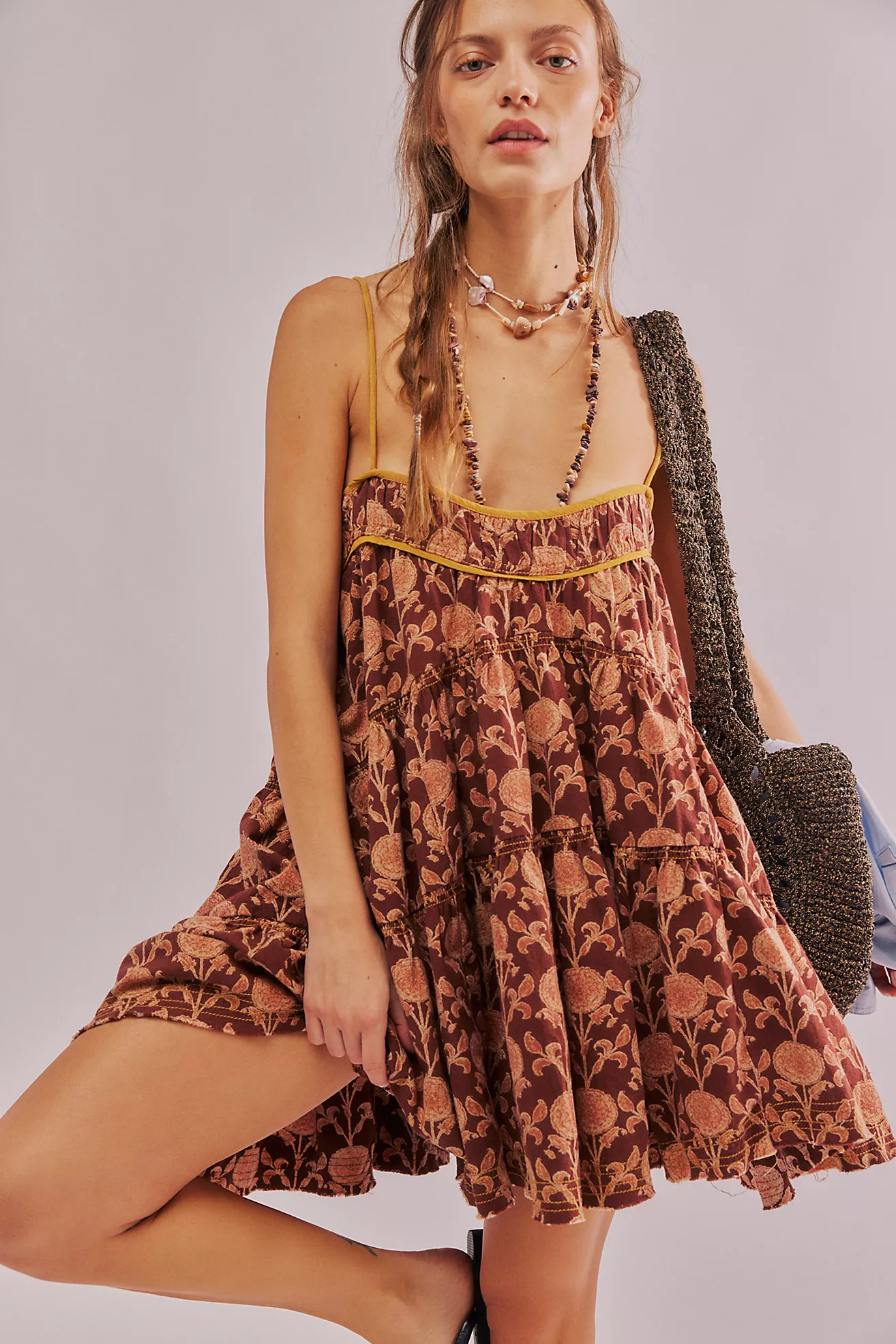Wilder Days Printed Mini Dress | Free People (Global - UK&FR Excluded)