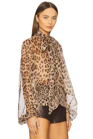Bardot Solace Blouse in Leopard from Revolve.com | Revolve Clothing (Global)