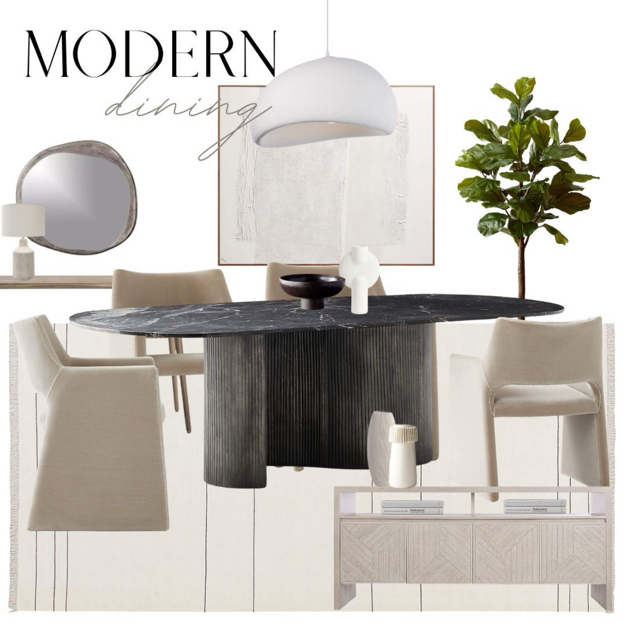 Modern dining room idea! 

#ModernDining #DiningRoomDecor #ContemporaryDesign #SleekInteriors #MinimalistDecor #InteriorInspiration #ChicDiningSpace #ElegantHome #StylishDining #HomeDecor #DesignInspiration #ModernLiving #InteriorStyling #HomeInteriors #DiningRoomIdeas #LuxuryLiving #ScandinavianDesign #UrbanLiving #DiningRoomGoals #DesignerHome #ClassyInteriors #DecorInspo #ModernHome #InteriorDesign

#LTKsalealert #LTKstyletip #LTKhome