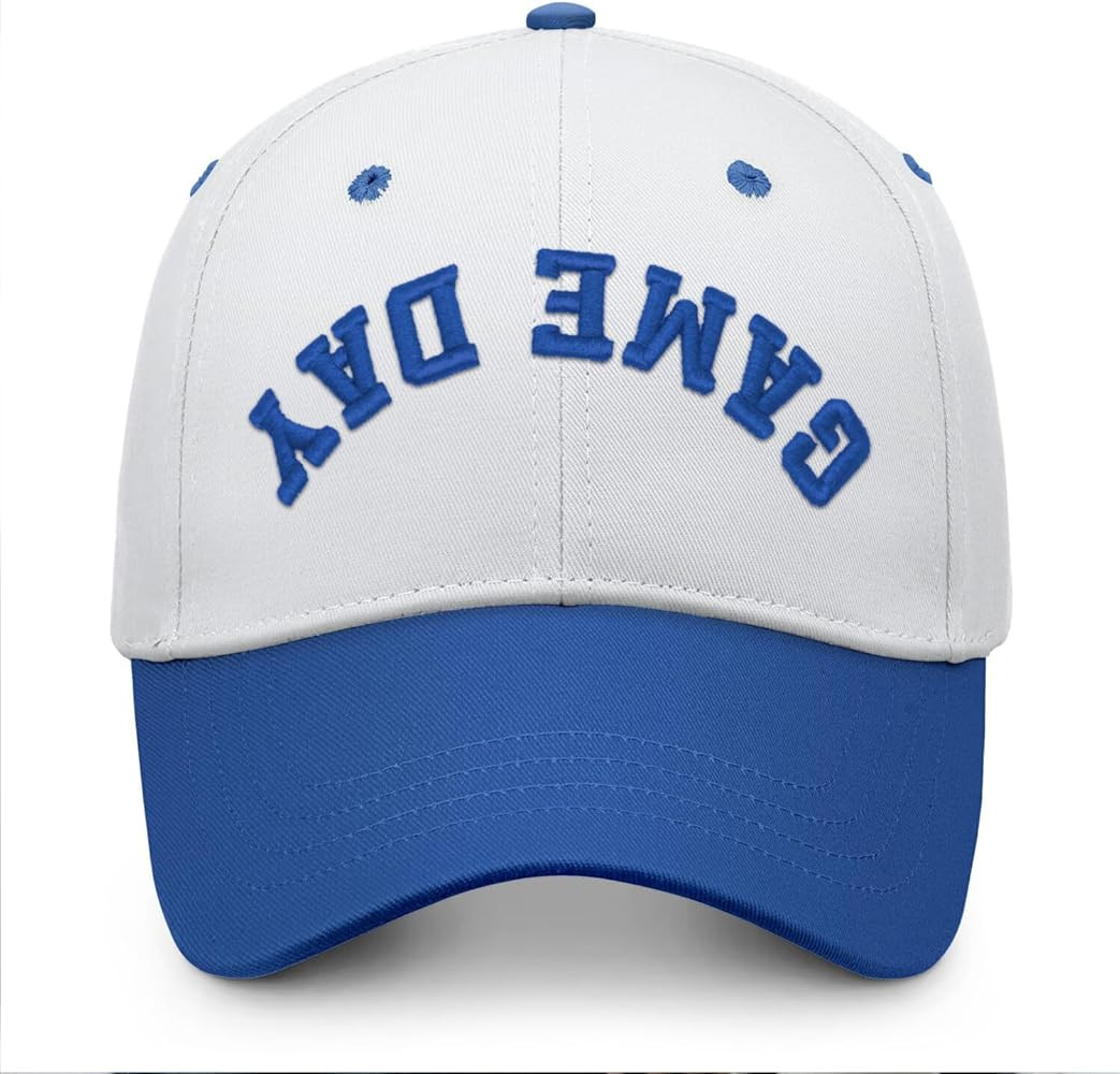 Embroidered Game Day Hat for Men, Women & Sports Mom - Football, Baseball, Basketball, Soccer Spo... | Amazon (US)